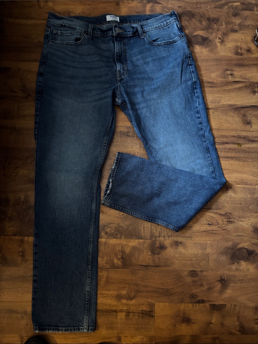 Levi's Men's Straight Leg Dark Blue Jeans